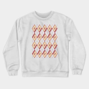 Cassette Argyle Crewneck Sweatshirt